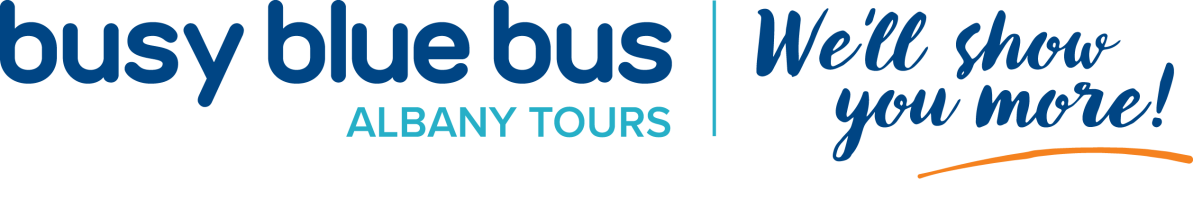 Busy Blue Bus Tours logo